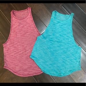 Lululemon featherlight tanks (2 total)